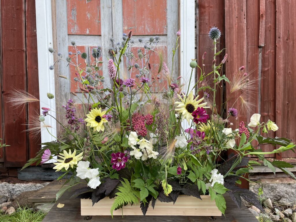 Slowflowers Begravningsarrangemang Begravningsdekoration